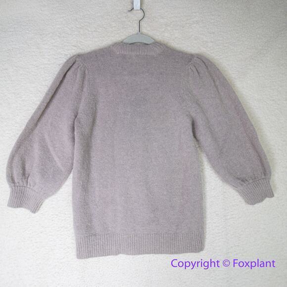 New! DESIGNER REMIX CHARLOTTE ESKILDSEN tyler Short Sleeve Wool Blend Sweater - Picture 7 of 10